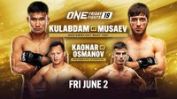 Смотрите прямую трансляцию бойцовского турнира ONE Friday Fights 19 из Бангкока