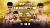 Представляем прямую трансляцию бойцовского турнира ONE Friday Fights 25 из Таиланда