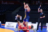 Видео победы Магомеда Тажудинова в финале чемпионата мира-2023