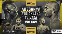  UFC 293: Адесанья – Стрикленд, Волков – Туиваса. Прямая трансляция, где смотреть онлайн