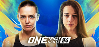 Смотрите прямую трансляцию турнира ONE Friday Fights 94 с участием Натальи Дьячковой