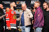 Смотрите видео финальной пресс-конференции участников турнира UFC 315 с русским переводом
