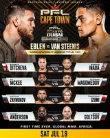 Три российских бойца примут участие в первом большом PFL-турнире на территории Африки