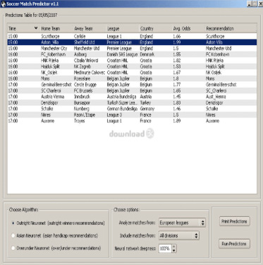 Soccer Match Predictor