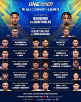 Россиянин Алексей Балыко потерпел быстрое поражение на бойцовском турнире ONE Friday Fights 115