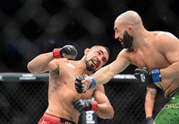 Лучшие моменты и финиши турнира UFC Fight Night 259: Лопес vs. Силва – видео