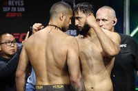 Результаты и видео взвешивания участников турнира UFC Fight Night 260: Ульберг vs. Рейес