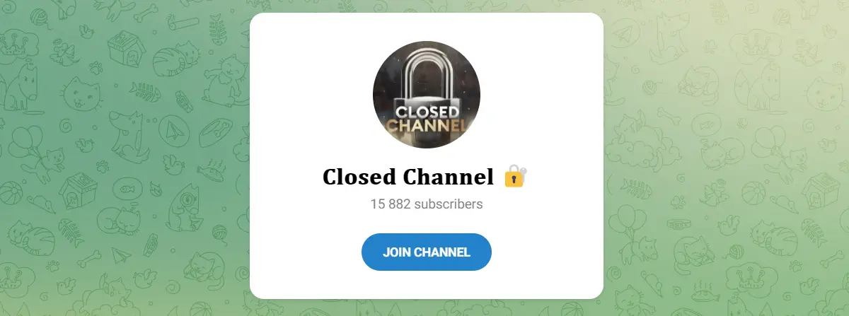 Closed Channel