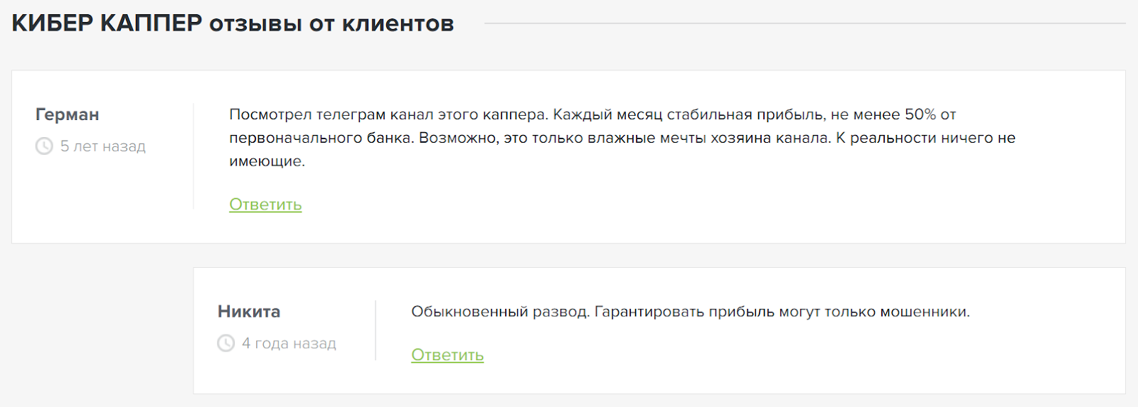 Кибер Каппер телеграмм