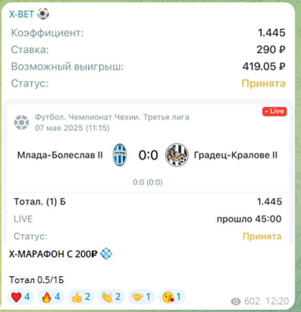 X-Bet каппер