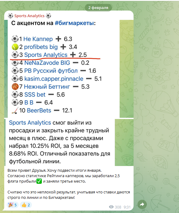 отзывы Sports Analytics