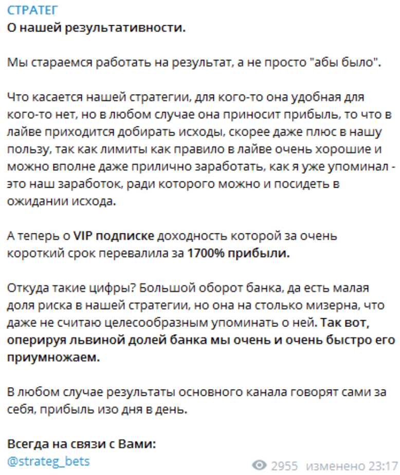 Стратег отзывы