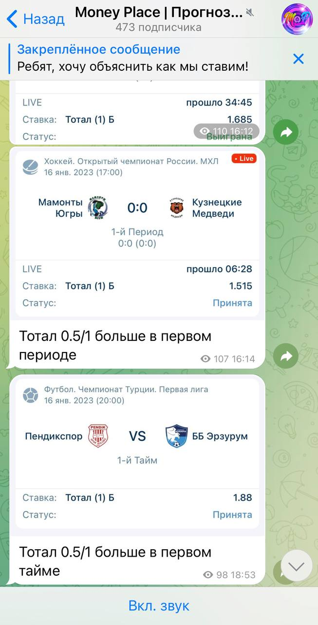 Money Place каппер