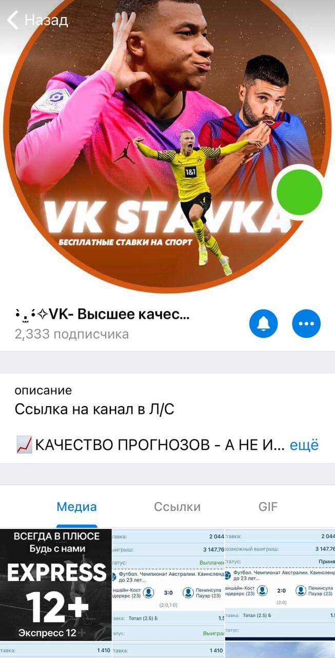 Высшее качество ставок