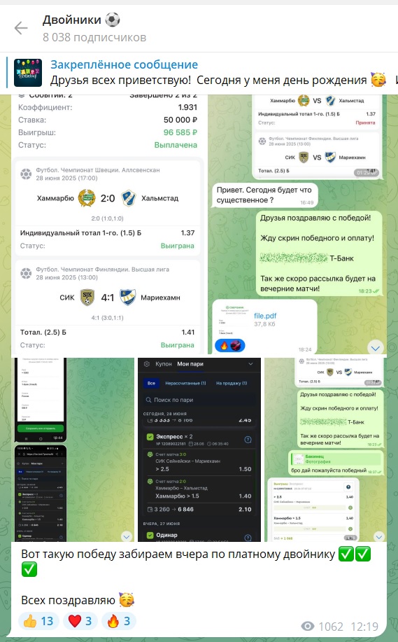 Двойники каппер телеграмм канал Двойники каппер телеграмм канал