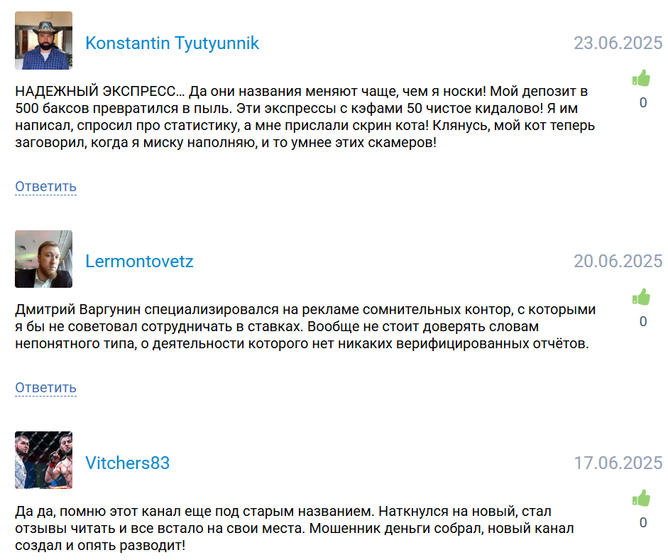 Телеграмм VARG PRO