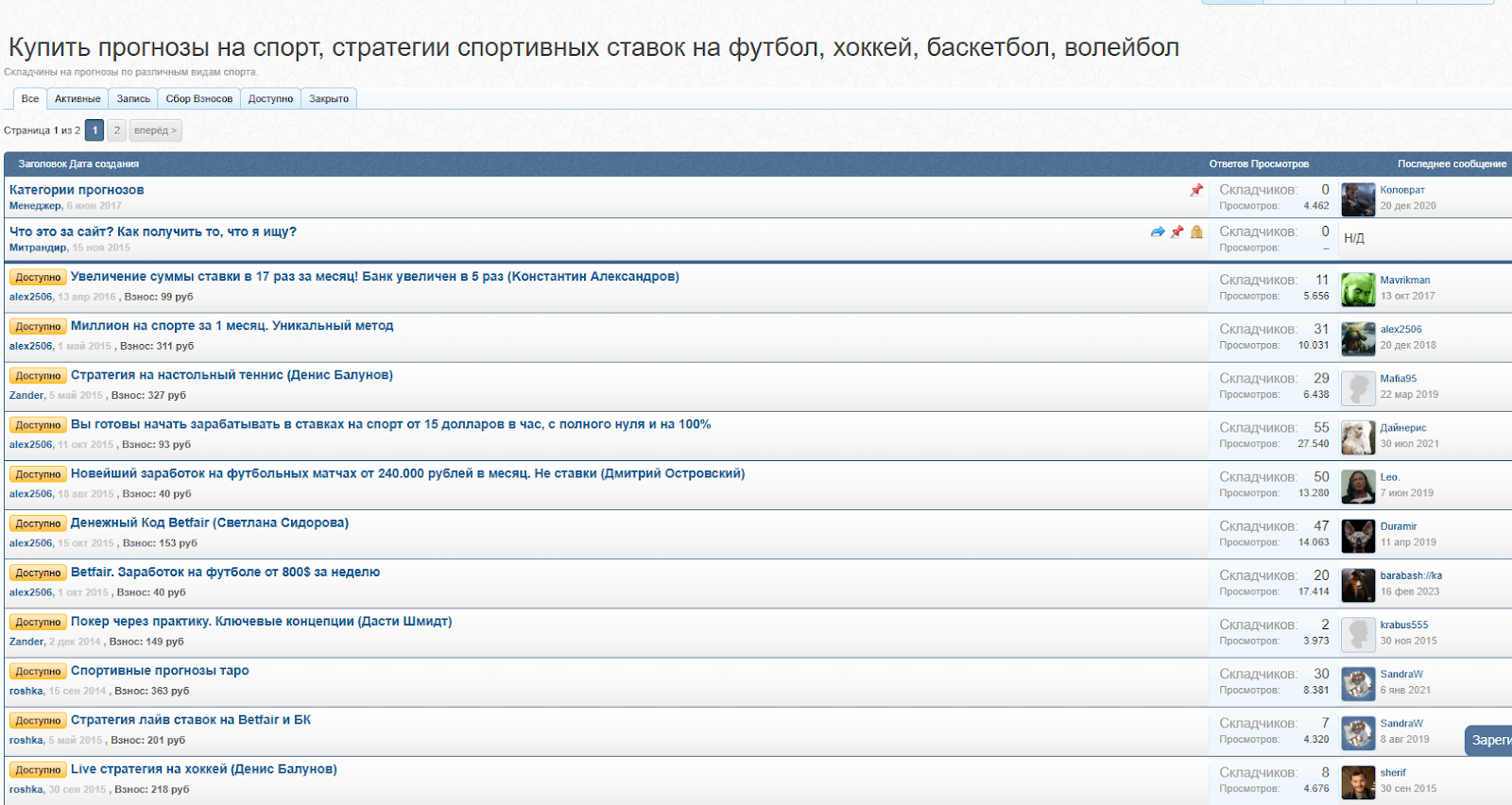 Складчина Биз телеграмм