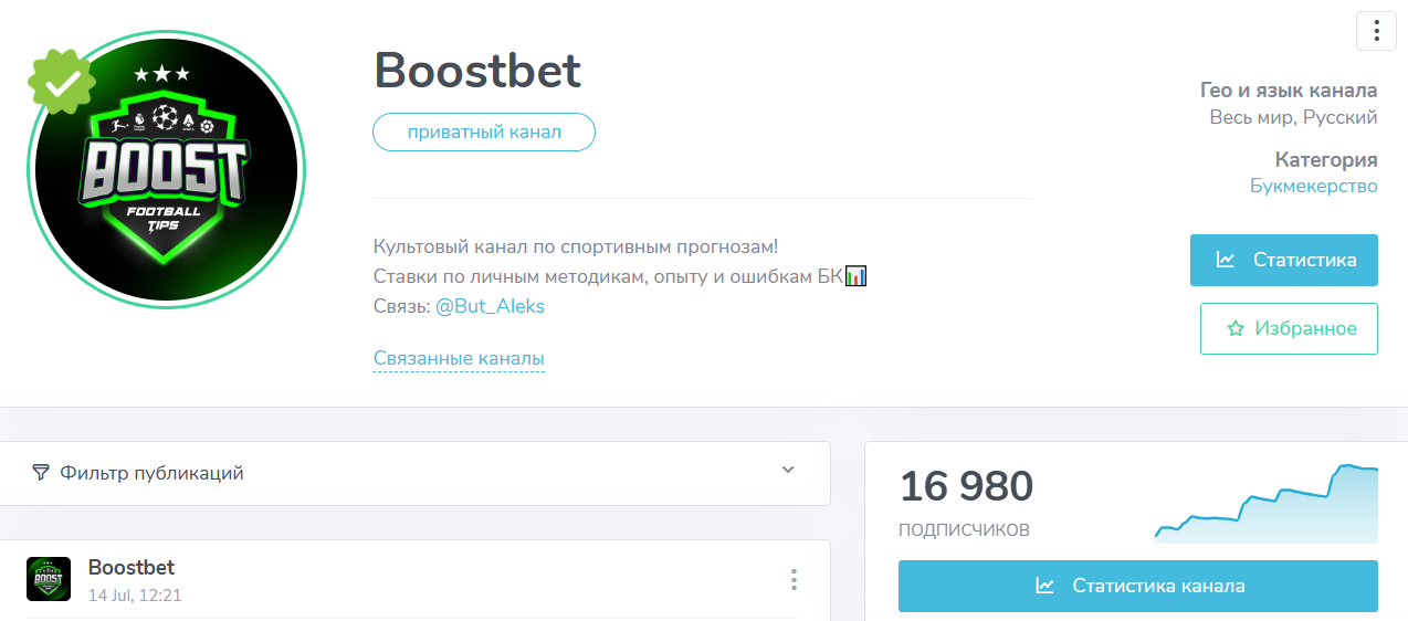 boostbet каппер