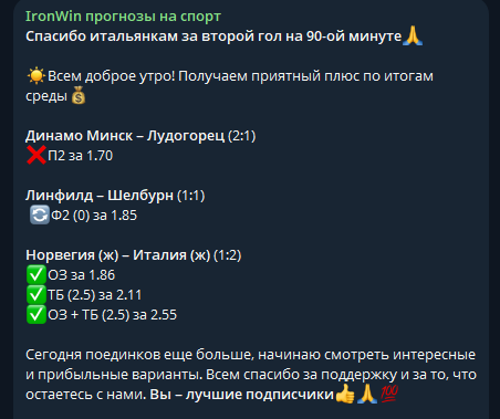 телеграмм Ironwinner телеграмм Ironwinner