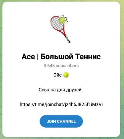 Ace Большой теннис