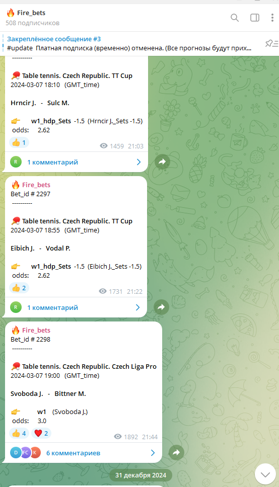 Телеграмм канал Fire Bets Телеграмм канал Fire Bets