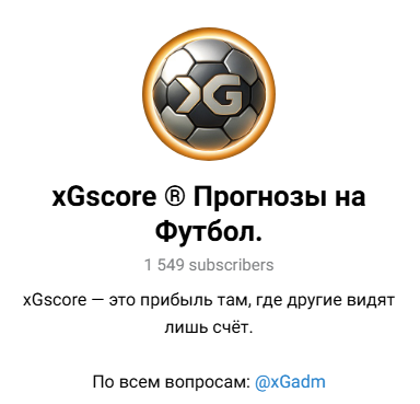 xGscore прогнозы