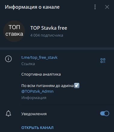 TOP Stavka free телеграмм TOP Stavka free телеграмм