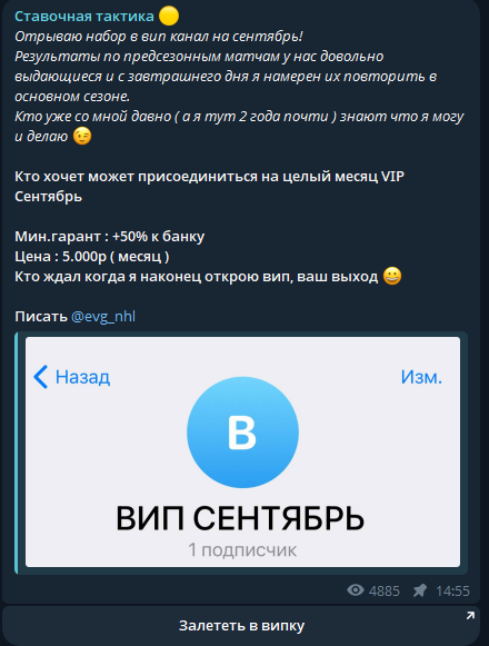 каппер Евгений Бердин