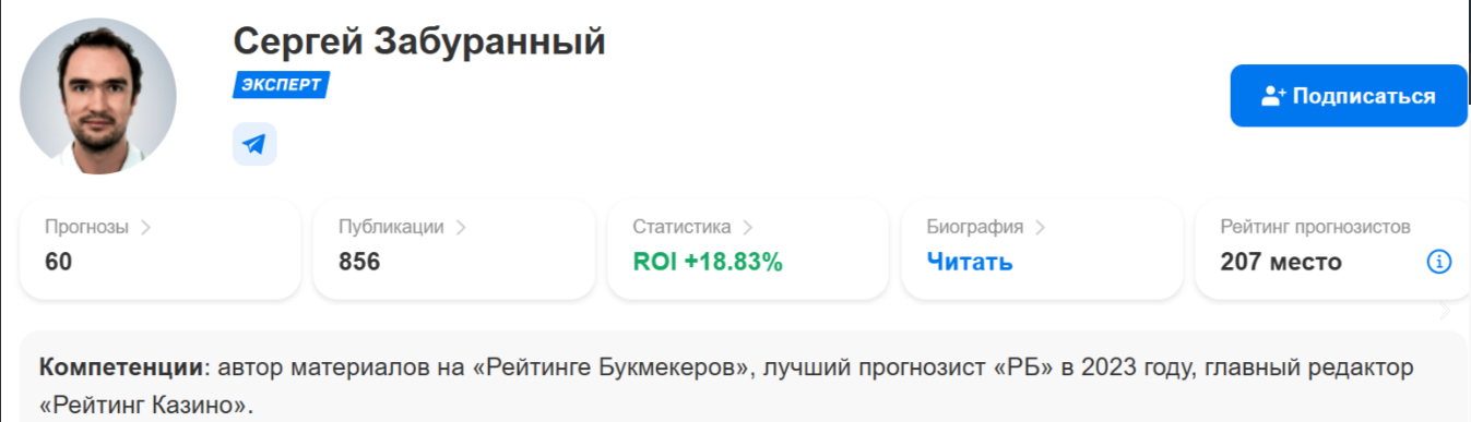 Профиль Сергея На РБ Профиль Сергея На РБ