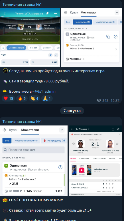 каппер Ts1_admin каппер Ts1_admin