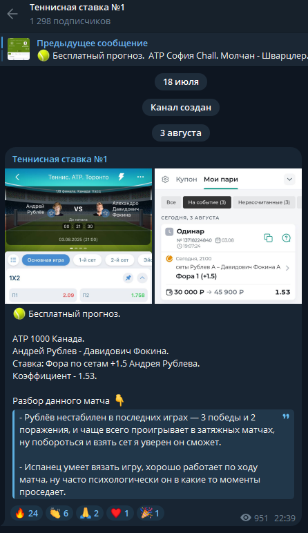 отзывы Теннисная ставка №1 отзывы Теннисная ставка №1