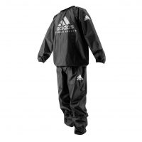 adiSS01CS Костюм для сгонки веса Adidas Sauna Suit Combat Sports с резинками в области шеи, рукавах, пояса и ногах