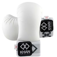 KG201601 Накладки на кисть карате Shotokan белые KHAN