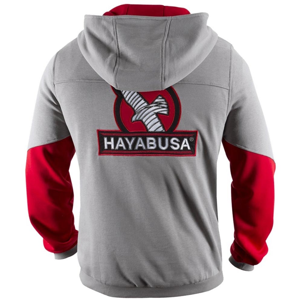 Олимпийка Hayabusa Wingback Hoodie Grey/Red - купить в Москве, по России -Karate.ru