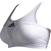 adiBP12 Защита груди женская Lady Breast Protector Adidas белая